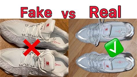 fake nike shox|how to legit check nike.